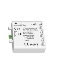 CV1 Skydance Led Controller 12V 24V DC 6CH RF Sensor Synchronous DIM Control Box