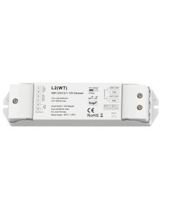 L2(WT) Skydance Led Controller Tuya App 100-240VAC 2CH 0/1-10V WiFi & RF Push Dimmer